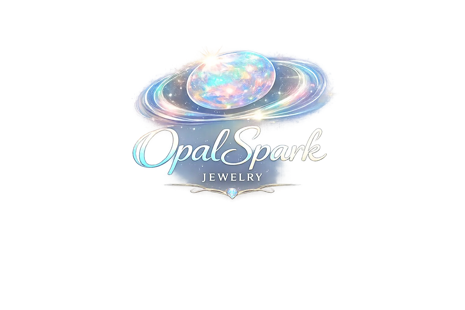 OpalSpark Jewelry Brand Logo