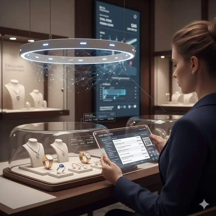 Jewellery billing software with GST invoice and sales view