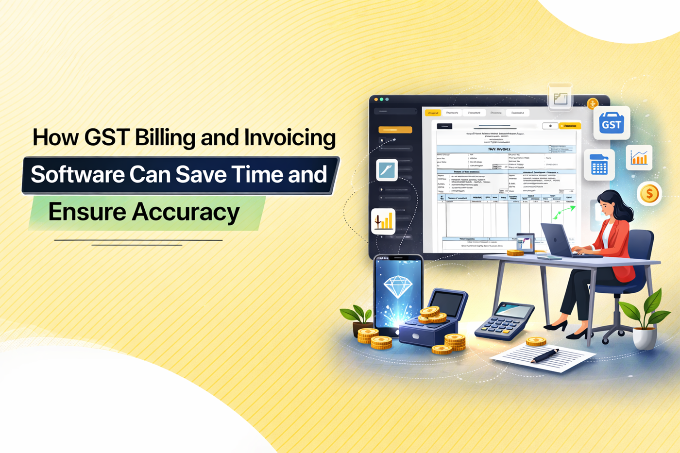 How Cloud GST Billing Software Saves Time & Reduces Errors
