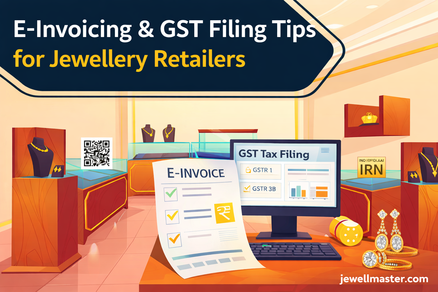 E-Invoicing & GST Filing Tips for Jewellery Retailers