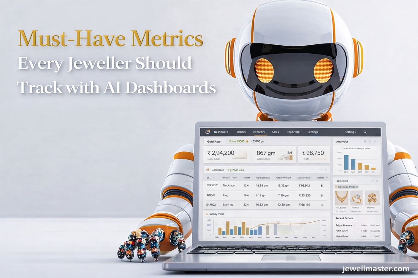 Must-Have Metrics Every Jeweller Should Track with AI Dashboards
