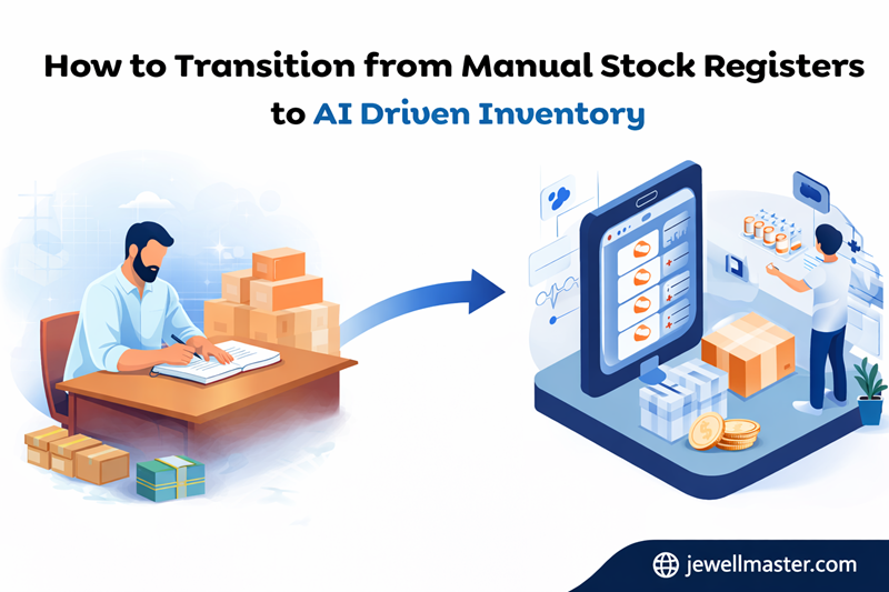 How to Transition from Manual Stock Registers to AI Driven Inventory