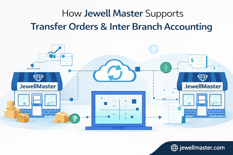 How Jewell Master Supports Transfer Orders & Inter Branch Accounting