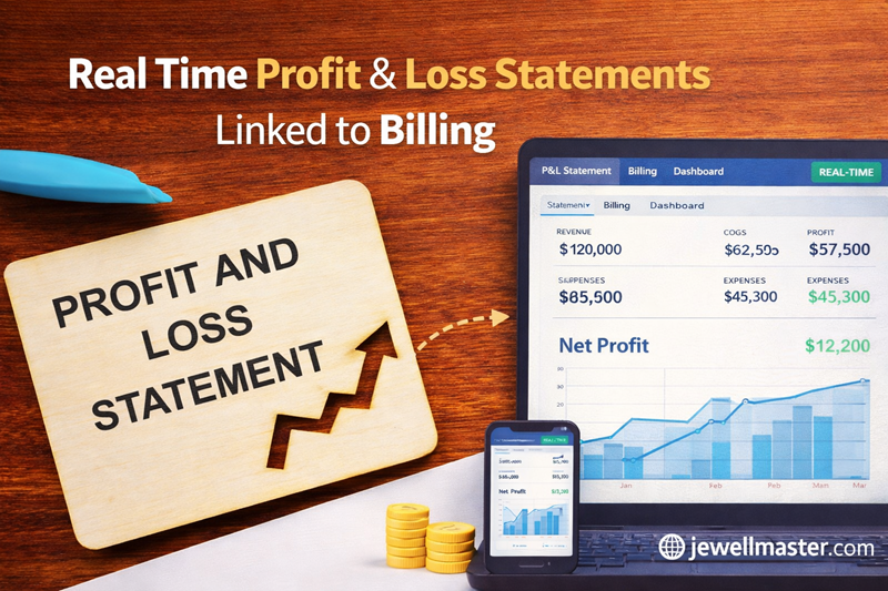 Real Time Profit & Loss Statements Linked to Billing