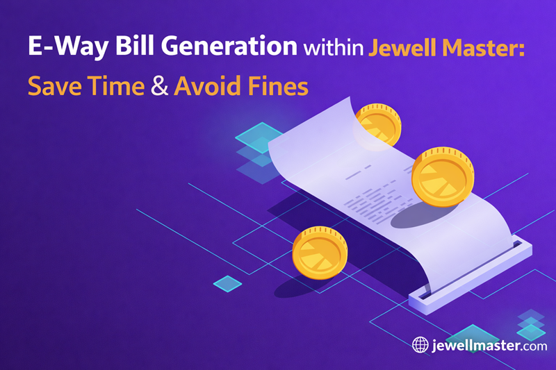E-Way Bill Generation within Jewell Master