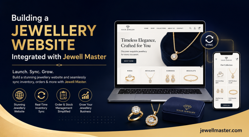 Building a Jewellery Website Integrated with Jewell Master