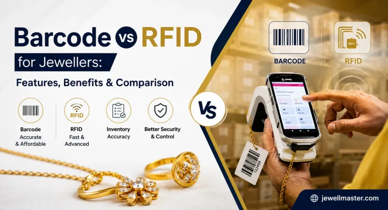 Barcode vs RFID for Jewellers