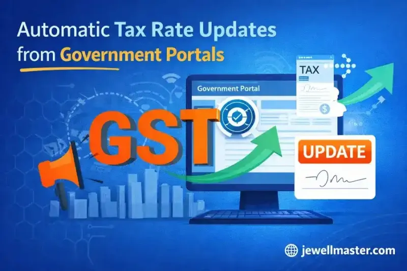 Automatic Tax Rate Updates from Government Portals