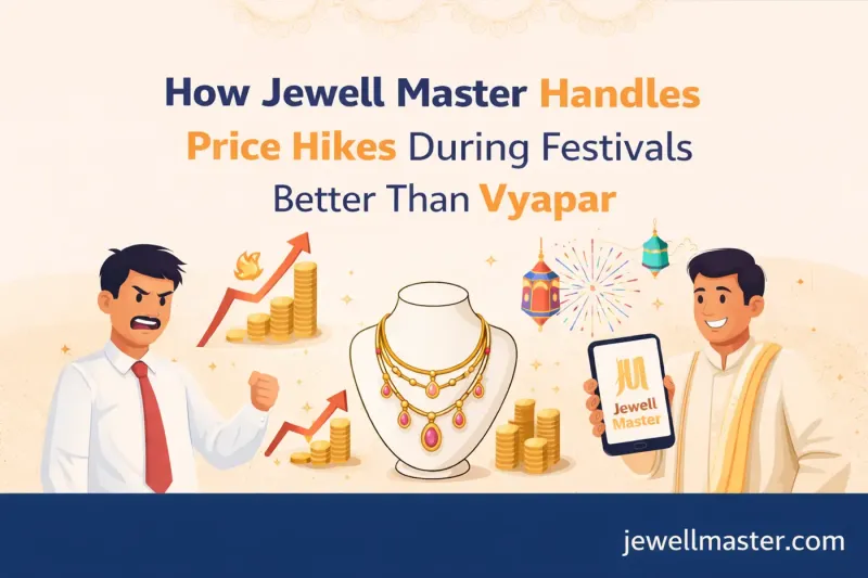 How Jewell Master Handles Price Hikes During Festivals Better Than Vyapar